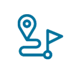 Tours completed icon representing successful trips